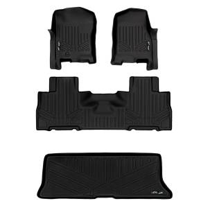Maxliner USA - MAXLINER Floor Mats and Cargo Liner Set Black for 2007-2010 Expedition/Navigator with 2nd Row Bucket Seats without Console - Image 1