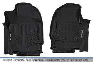 Maxliner USA - MAXLINER Floor Mats 1st Row Set Black for 2018-2019 Expedition/Navigator with 1st Row Bucket Seats (Including Max and L) - Image 4