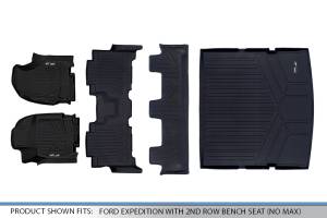 Maxliner USA - MAXLINER Floor Mats - Cargo Liner Behind 2nd Row Set Black for 18-19 Expedition/Navigator 2nd Row Bench Seat (no Max or L) - Image 7