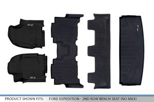 Maxliner USA - MAXLINER Floor Mats - Cargo Liner Behind 3rd Row Set Black for 18-19 Expedition/Navigator 2nd Row Bench Seat (no Max or L) - Image 7