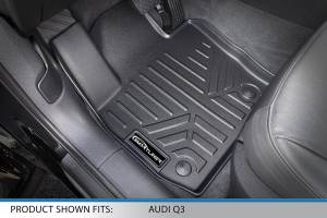 Maxliner USA - MAXLINER Custom Fit Floor Mats 1st Row Liner Set Black for 2015-2018 Audi Q3 - All Models - Image 2