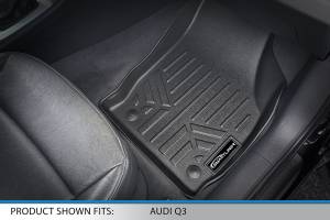 Maxliner USA - MAXLINER Custom Fit Floor Mats 2 Row Liner Set Black for 2015-2018 Audi Q3 - All Models - Image 3