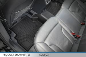 Maxliner USA - MAXLINER Custom Fit Floor Mats 2 Rows and Cargo Liner Trunk Set Black for 2015-2018 Audi Q3 - All Models - Image 4