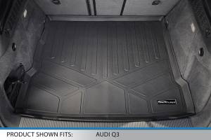 Maxliner USA - MAXLINER Custom Fit Floor Mats 2 Rows and Cargo Liner Trunk Set Black for 2015-2018 Audi Q3 - All Models - Image 5