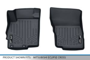 Maxliner USA - MAXLINER Custom Fit Floor Mats 1st Row Liner Set Black for 2018-2019 Mitsubishi Eclipse Cross - Image 4