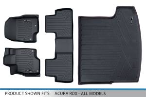 Maxliner USA - MAXLINER Custom Fit Floor Mats 2 Rows and Cargo Liner Trunk Set Black for 2019-2020 Acura RDX All Models - Image 6