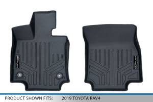 Maxliner USA - MAXLINER Custom Fit Floor Mats 1st Row Liner Set Black for 2019 Toyota RAV4 - All Models - Image 4