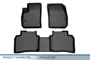 Maxliner USA - MAXLINER Custom Fit Floor Mats 2 Row Liner Set Black for 2019-2020 Cadillac XT4 - Image 5