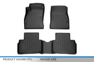 Maxliner USA - MAXLINER Custom Fit Floor Mats 2 Row Liner Set Black for 2011-2017 Nissan Juke - Image 5