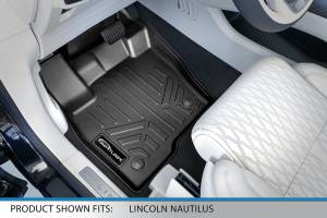 Maxliner USA - MAXLINER Custom Fit Floor Mats 1st Row Liner Set Black for 2016-2018 Lincoln MKX / 2019 Nautilus - Image 2