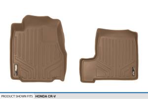 Maxliner USA - MAXLINER Custom Fit Floor Mats 1st Row Liner Set Tan for 2007-2011 Honda CR-V - Image 4