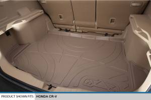 Maxliner USA - MAXLINER Custom Fit Floor Mats 2 Rows and Cargo Liner Set Tan for 2007-2011 Honda CR-V - Image 5