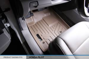 Maxliner USA - MAXLINER Custom Fit Floor Mats 1st Row Liner Set Tan for 2009-2015 Honda Pilot - Image 2