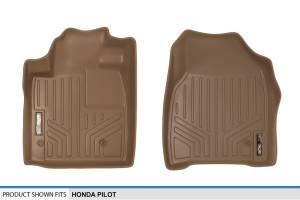 Maxliner USA - MAXLINER Custom Fit Floor Mats 1st Row Liner Set Tan for 2009-2015 Honda Pilot - Image 4