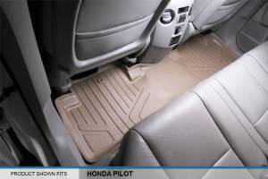 Maxliner USA - MAXLINER Custom Fit Floor Mats 2 Row Liner Set Tan for 2009-2015 Honda Pilot - Image 4