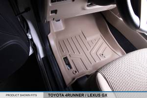 Maxliner USA - MAXLINER Custom Fit Floor Mats 2 Row Liner Set Tan for 2010-2012 Toyota 4Runner / 2010-2013 Lexus GX460 - Image 2