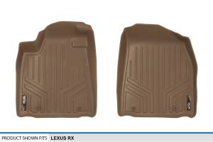 Maxliner USA - MAXLINER Custom Fit Floor Mats 1st Row Liner Set Tan for 2010-2012 Lexus RX350 / RX450h - Image 4