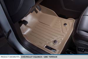 Maxliner USA - MAXLINER Custom Fit Floor Mats 1st Row Liner Set Tan for 2010-2011 Chevrolet Equinox / GMC Terrain (Dual Front Floor Hooks) - Image 2