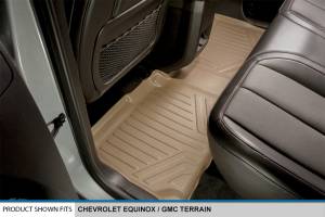 Maxliner USA - MAXLINER Custom Fit Floor Mats 2 Row Liner Set Tan for 2010-2011 Chevrolet Equinox / GMC Terrain (Dual Front Floor Hooks) - Image 4