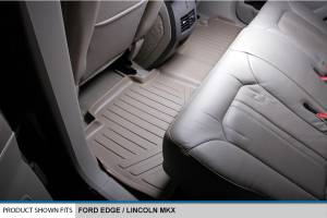 Maxliner USA - MAXLINER Custom Fit Floor Mats 2 Row Liner Set Tan for 2007-2010 Ford Edge / Lincoln MKX - Image 4