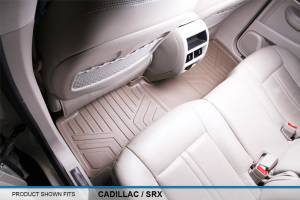 Maxliner USA - MAXLINER Custom Fit Floor Mats 2 Rows and Cargo Liner Set Tan for 2010-2016 Cadillac SRX - All Models - Image 4