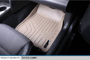 Maxliner USA - MAXLINER Custom Fit Floor Mats 1st Row Liner Set Tan for 2012-2015 Toyota Camry - All Models - Image 3