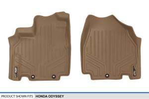 Maxliner USA - MAXLINER Custom Fit Floor Mats 1st Row Liner Set Tan for 2011-2017 Honda Odyssey - All Models - Image 4