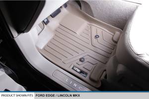 Maxliner USA - MAXLINER Custom Fit Floor Mats 2 Row Liner Set Tan for 2011-2014 Ford Edge / 2011-2015 Lincoln MKX - Image 2