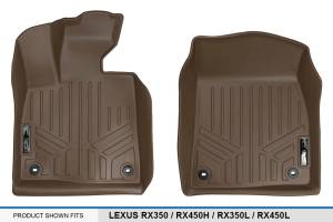 Maxliner USA - MAXLINER Custom Fit Floor Mats 1st Row Liner Set Tan for 2016-2019 Lexus RX (All Models) / 2018-2019 RXL (All Models) - Image 4