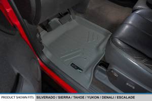 Maxliner USA - MAXLINER Custom Fit Floor Mats 3 Row Liner Set Grey for 2007-2014 Chevrolet Suburban / GMC Yukon XL and Denali XL - Image 2