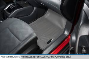 Maxliner USA - MAXLINER Custom Fit Floor Mats 1st Row Liner Set Grey for 2007-2011 Toyota Tundra - All Models - Image 3