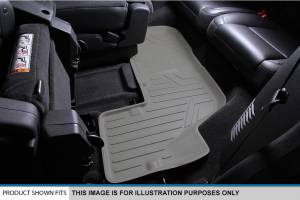 Maxliner USA - MAXLINER Custom Fit Floor Mats 3 Row Liner Set Grey for 2008-2013 Toyota Highlander Non Hybrid - Image 5