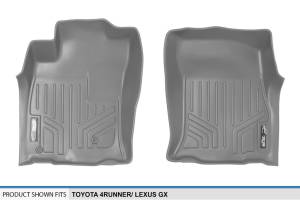 Maxliner USA - MAXLINER Custom Fit Floor Mats 1st Row Liner Set Grey for 2010-2012 Toyota 4Runner / 2010-2013 Lexus GX460 - Image 4