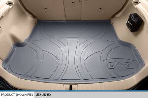 Maxliner USA - MAXLINER Custom Fit Floor Mats 2 Rows and Cargo Liner Set Grey for 2010-2012 Lexus RX350 / RX450h - Image 5