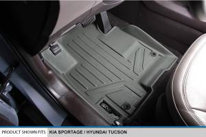 Maxliner USA - MAXLINER Custom Fit Floor Mats 1st Row Liner Set Grey for 2011-2013 Kia Sportage / 2010-2013 Hyundai Tucson - Image 2