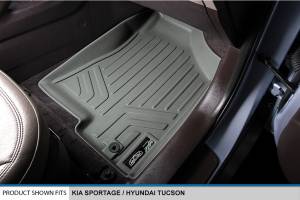 Maxliner USA - MAXLINER Custom Fit Floor Mats 1st Row Liner Set Grey for 2011-2013 Kia Sportage / 2010-2013 Hyundai Tucson - Image 3