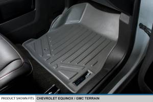 Maxliner USA - MAXLINER Custom Floor Mats 1st Row Liner Set Grey for 2010-2011 Chevrolet Equinox / GMC Terrain (Dual Front Floor Hooks) - Image 3