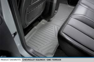 Maxliner USA - MAXLINER Custom Fit Floor Mats 2 Row Liner Set Grey for 2010-2011 Chevrolet Equinox / GMC Terrain (Dual Front Floor Hooks) - Image 4