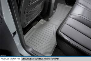 Maxliner USA - MAXLINER Custom Fit Floor Mats 2 Rows and Cargo Liner Set Grey for 2010-2011 Equinox / Terrain (Dual Front Floor Hooks) - Image 4