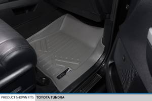 Maxliner USA - MAXLINER Custom Fit Floor Mats 1st Row Liner Set Grey for 2012-2019 Toyota Tundra or Sequoia - Image 3