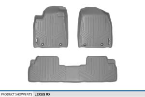 Maxliner USA - MAXLINER Custom Fit Floor Mats 2 Row Liner Set Grey for 2013-2015 Lexus RX350/RX450h - Image 5