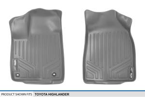 Maxliner USA - MAXLINER Custom Fit Floor Mats 1st Row Liner Set Grey for 2014-2019 Toyota Highlander - All Models - Image 4