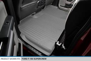 Maxliner USA - MAXLINER Custom Fit Floor Mats 2 Row Liner Set Grey for 2015-2019 Ford F-150 SuperCrew Cab with 1st Row Bucket Seats - Image 4