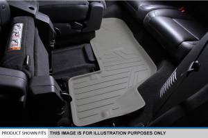 Maxliner USA - MAXLINER Custom Fit Floor Mats 3 Rows and Cargo Liner Behind 3rd Row Set Grey for 2016-2019 Honda Pilot 8 Passenger Model - Image 5