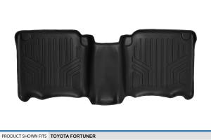 Maxliner USA - MAXLINER Custom Fit Floor Mats 2nd Row Liner Black for 2007-2014 Toyota Fortuner - Image 3