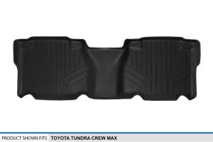 Maxliner USA - MAXLINER Custom Fit Floor Mats 2nd Row Liner Black for 2007-2013 Toyota Tundra CrewMax Cab - Image 3