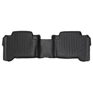MAXLINER Custom Fit Floor Mats 2nd Row Liner Black for 2005-2015 Toyota Tacoma Double Cab