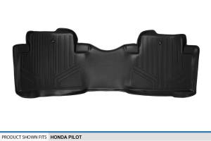 Maxliner USA - MAXLINER Custom Fit Floor Mats 2nd Row Liner Black for 2009-2015 Honda Pilot - Image 3