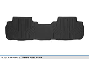 Maxliner USA - MAXLINER Custom Fit Floor Mats 2nd Row Liner Black for 2008-2013 Toyota Highlander - Image 3