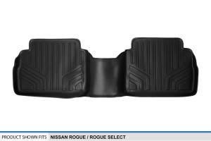 Maxliner USA - MAXLINER Custom Fit Floor Mats 2nd Row Liner Black for 2008-2013 Nissan Rogue / 2014-2015 Rogue Select - Image 3